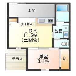 EASE.Minato　east・イーズミナトの物件間取画像